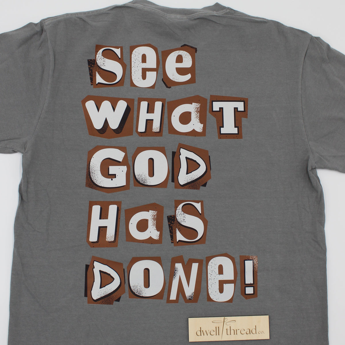 NUMBERS 23:23 EMBROIDERED T-SHIRT