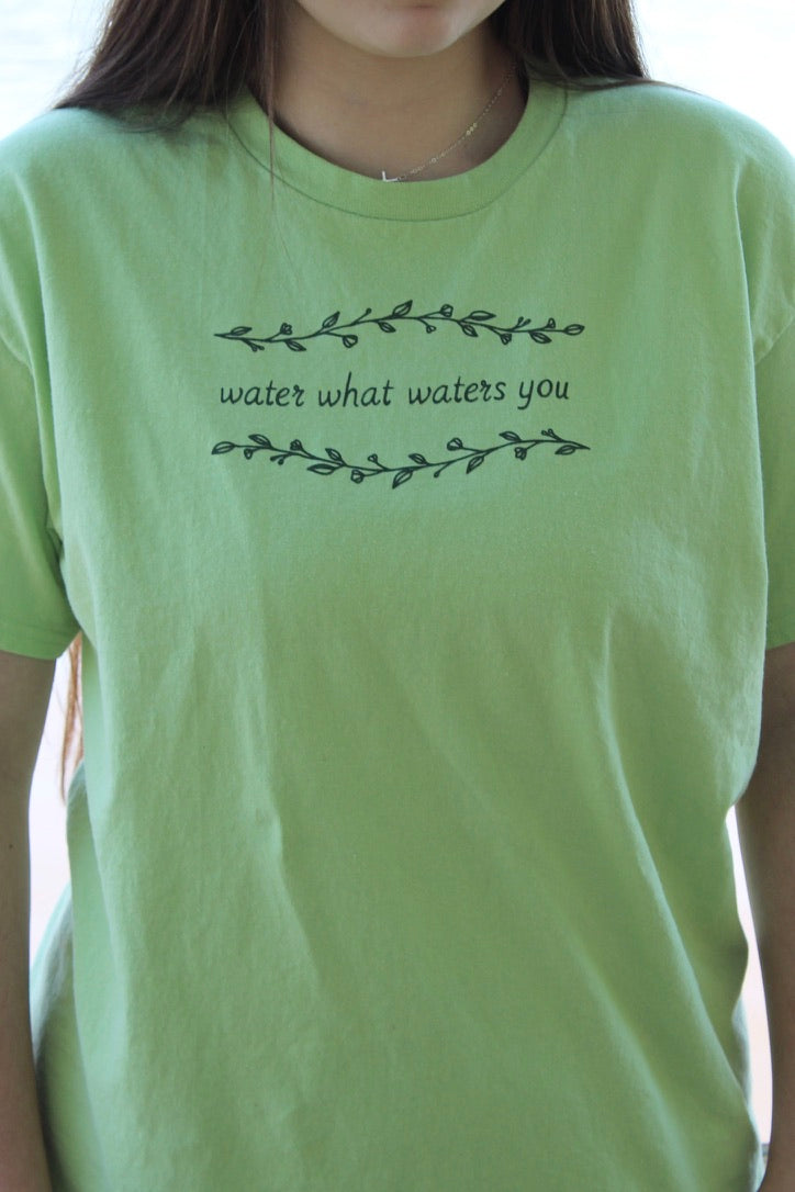 WHAT WATERS YOU TEE