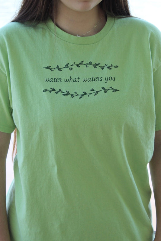 WHAT WATERS YOU TEE